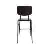 Tabourets de bar industriels Rietveld noir / noir