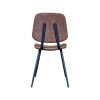 Chaise de bar Miles Retro vintage cognac
