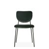 Jazz chaises empilables design horeca vert pétrole