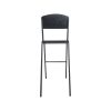 Tabourets de bar vintage old school Vanitas noir