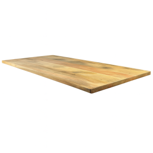 Super-Seat |Plateau de table en bois massif mangue|Massief mangohouten tafelblad 120x70 cm, glad lichtbruin met zichtbaar natuurlijk houtnerf. | Horecameubilair