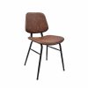 Chaise de bar Miles Retro vintage cognac