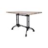 Socle de table bistro en fonte pour terrasse Paris double