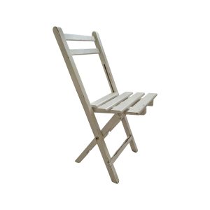 Super-Seat | Hospitality Folding Chairs | Chaises pliantes en bois, finition naturelle, avec assise/couverture à lattes ; parfaites pour la terrasse. | Mobilier de restauration