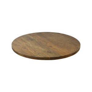 Amsterdam plateau de table en bois mangue rond 70 cm