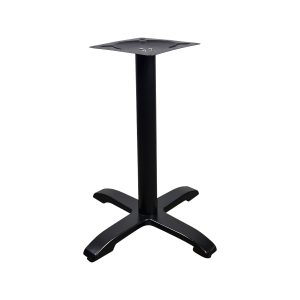 Socle de table bistro pour terrasse noire