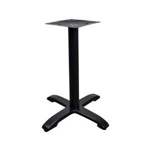 Super-Seat | The Hospitality bistro (terrace) table bases black | Pied de table en métal noir en forme de croix pour un support solide. | Mobilier de restauration