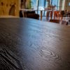 Plateau de table bistro Urban mélamine noire 67x67cm