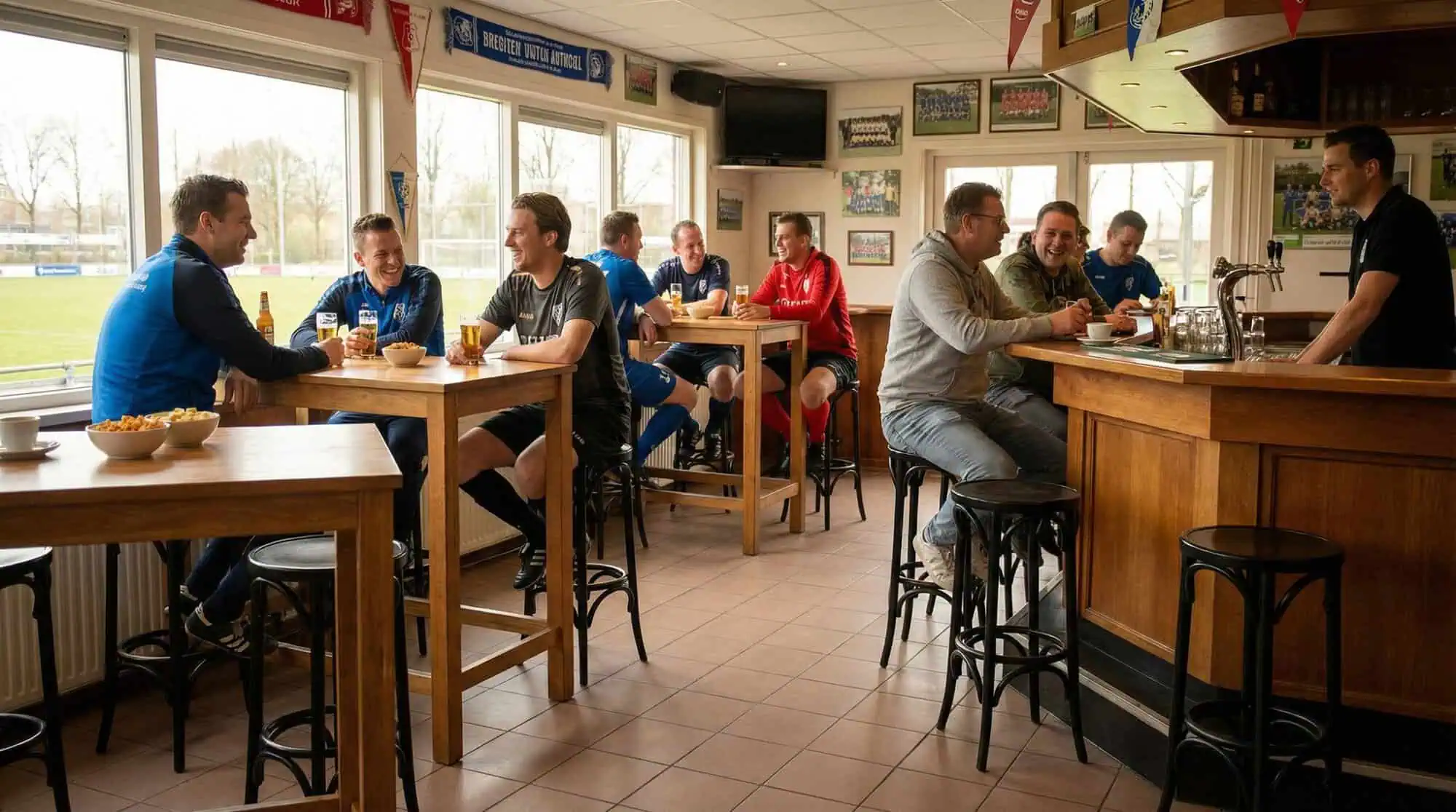 Tabourets de café Thon bois cintré noir