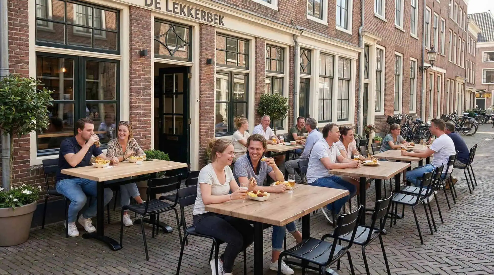 Tables Wermodin chêne 120x70cm avec piètement pour la restauration