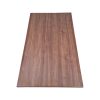 Plateau de table en mélamine chêne noyer 120x67cm
