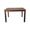 Table de café restaurant Parker brune 120x80cm