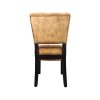 Chaise pour restaurant Lisa Rome velours ocre
