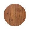 Plateau de table pour restaurant HPL teck rond 70cm