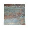 Plateau de table pour restaurant HPL rouille et cuivre 70x70cm