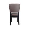 Chaise de bar Lisa Rome marron foncé