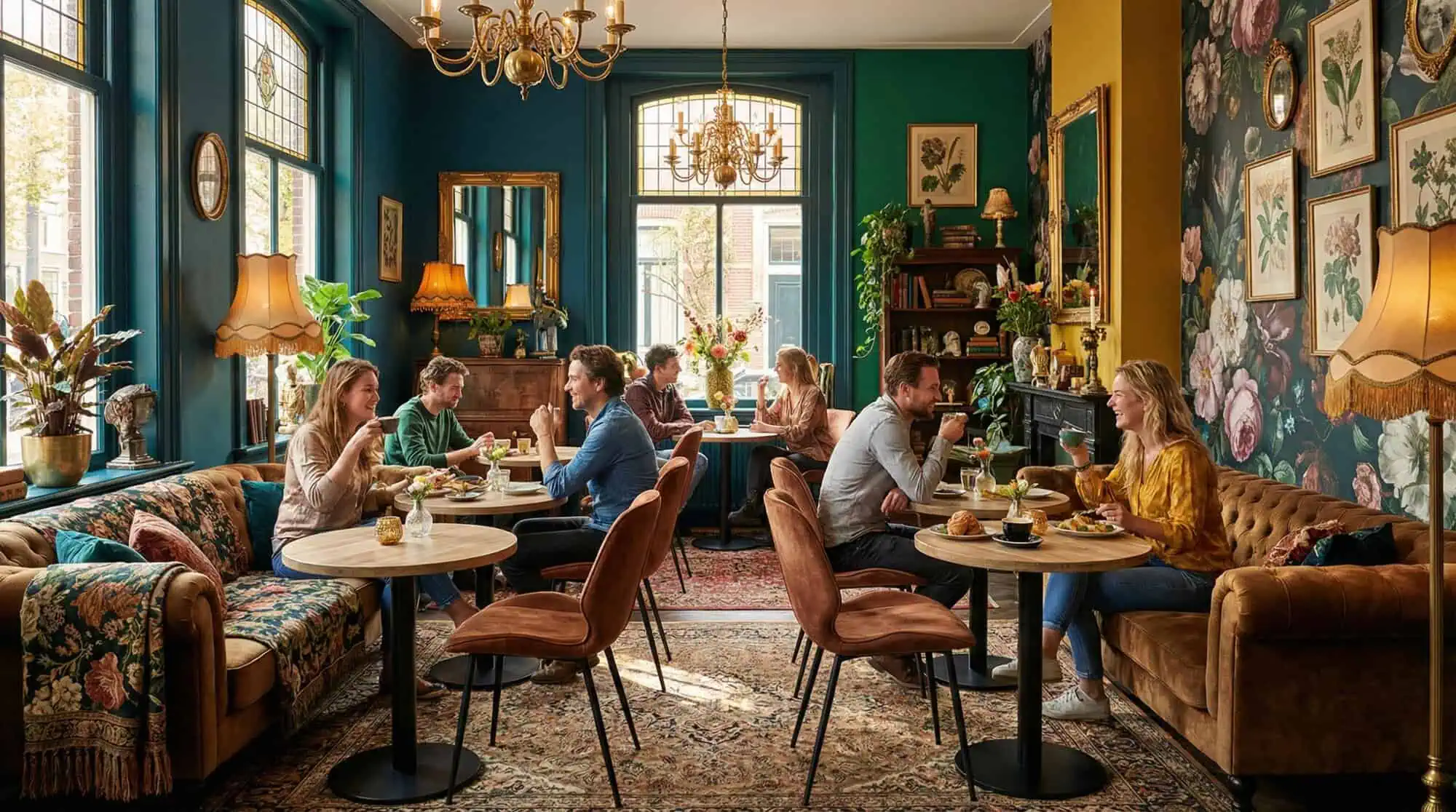 Chaise Seashell Ocean velours cuivre