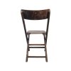 Chaise pliante en bois vintage Kingston marron