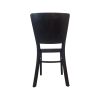 Chaise de bar Felix en bois noir