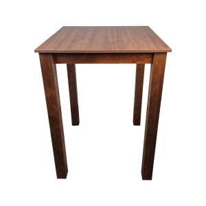 Super-Seat | The Parker Tables de bar café brun pour l'horeca 120x80cm | Bruin hout, naturellement en réponse. Rechte poten, eenvoudig ontwerp. Parfait pour les cafés. | Horecameubilair