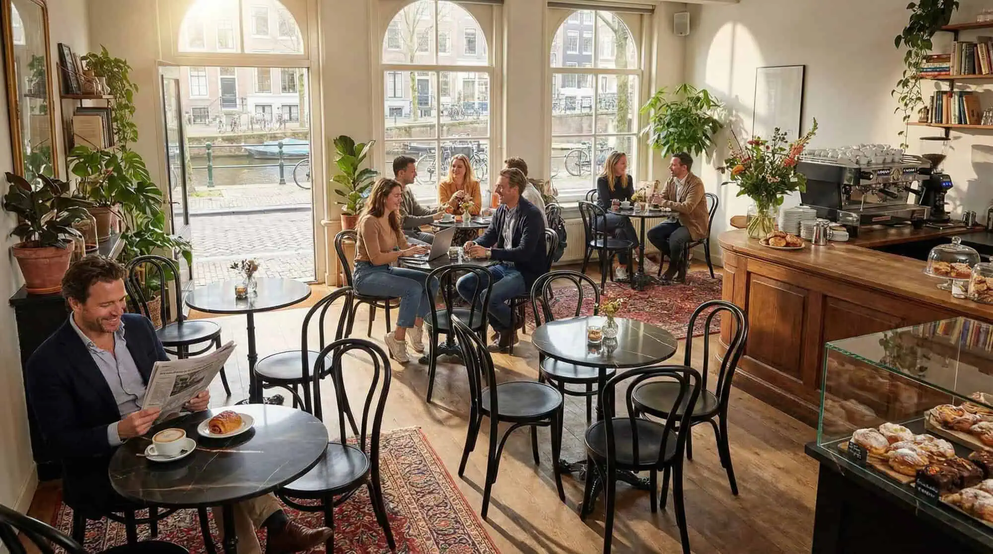 Plateaux de table ronds en mélamine noir marbre 67cm