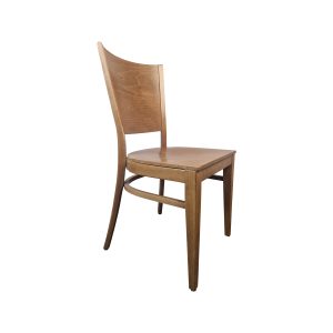 Super-Seat | Les chaises empilables Milano Bistro | Honinghouten stapelstoelen met gebogen rugleuning et vlakke zitting. | Horecameubilair