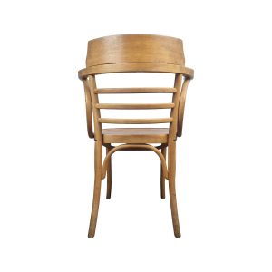 Super-Seat | Chaise Thonet en bois Toulouse | Lichtbruin hout met gebogen rugleuning en horizontal latten, klassiek ontwerp. | Horecameubilair