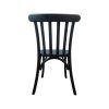 Super-Seat | The Thonet Café Stacking Chairs | Chaises en bois noir avec barreaux, pieds courbés et design classique intemporel. | Mobilier pour la restauration