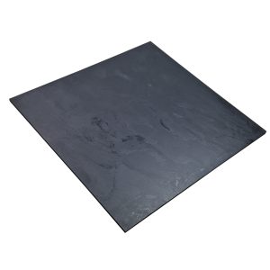Super-Seat | Carrelage en ardoise gris foncé | Carrelage en ardoise gris foncé, de forme carrée, avec une finition mate et des motifs naturels. | Mobilier de restauration