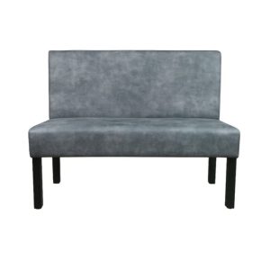 Super-Seat | Lisa horeca eetbank bistro vintage velours vert—120cm | Tapis à boutons en velours vert, pot noir, design strak, finition de luxe unique. | Horecameubilair