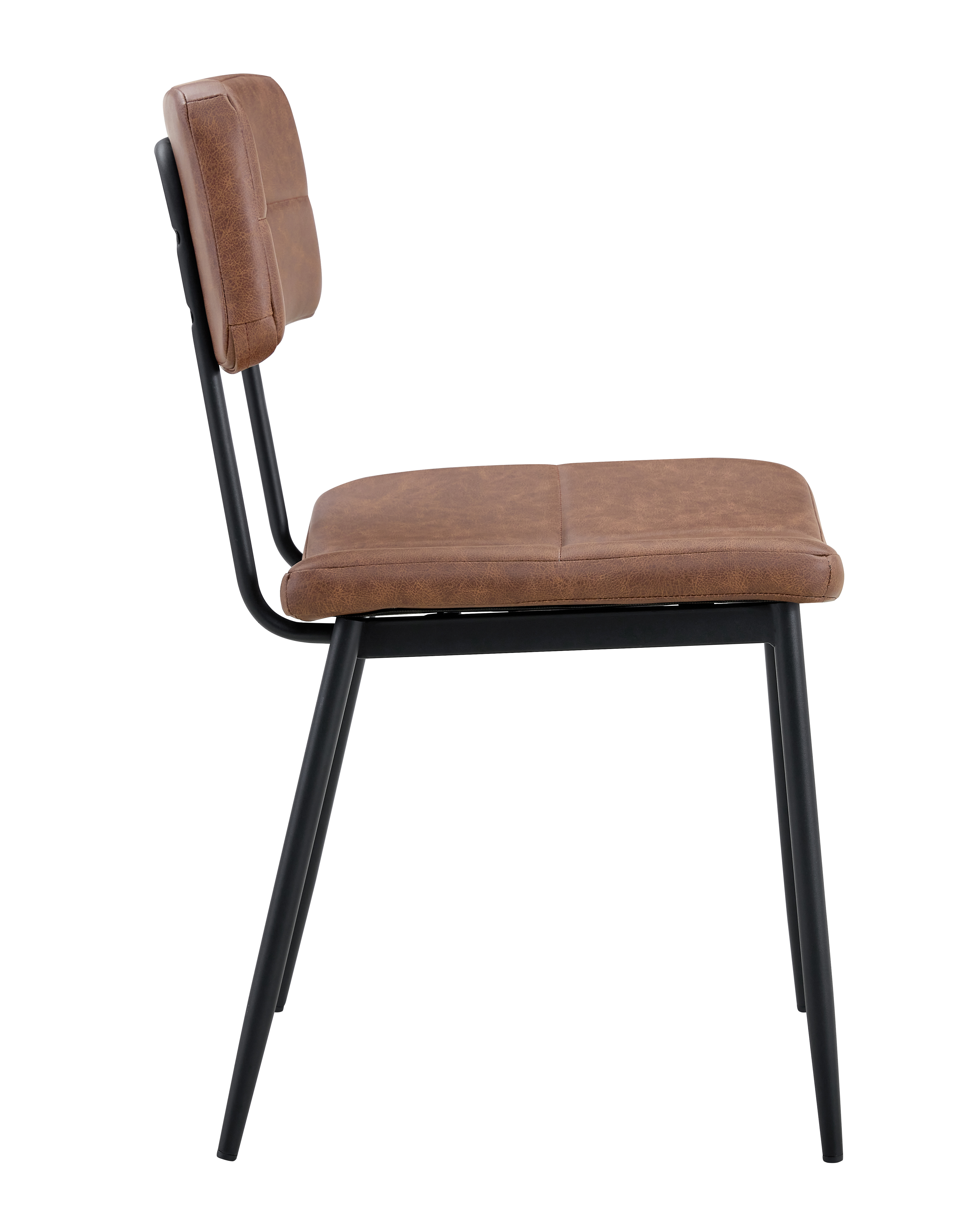 Super-Seat | Maison design chairs velours Mocha Brown velour chair with black metal base, 4 angled legs. Moderne et élégant. | Mobilier de restauration