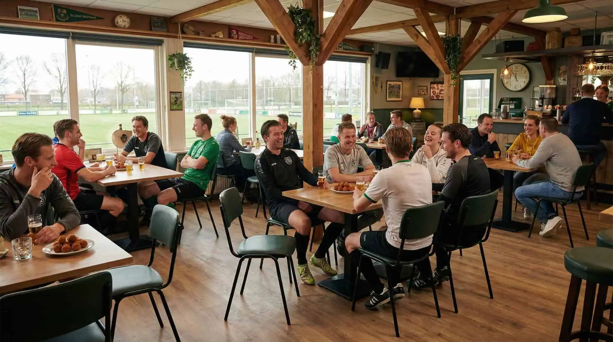 Vanitas chaises empilables vertes